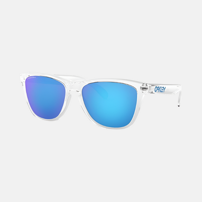 Oakley Frogskins Crystal Clear/Prizm Sapphire Lenses