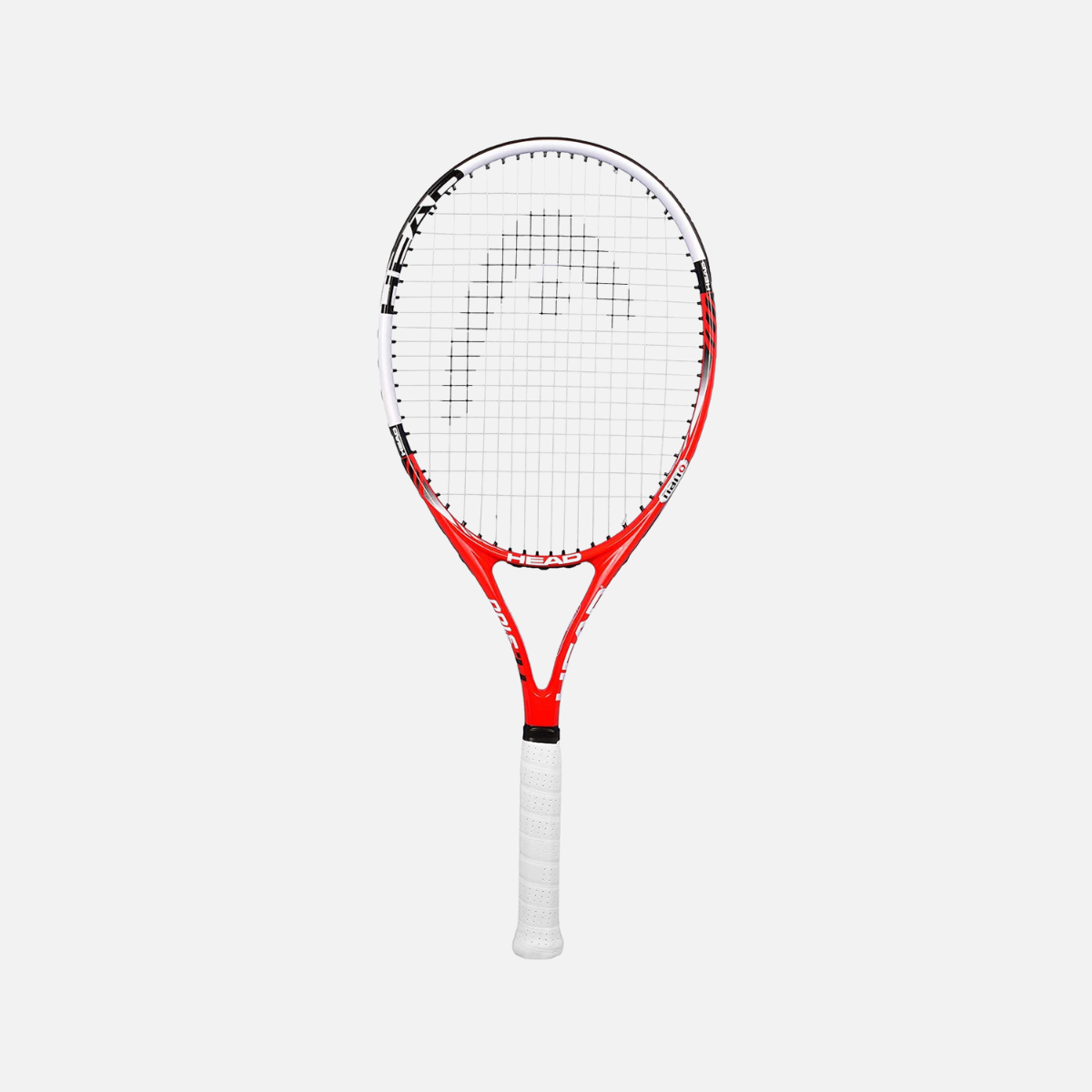 Head Titanium 3100 Strung Tennis Racquet - White/Red