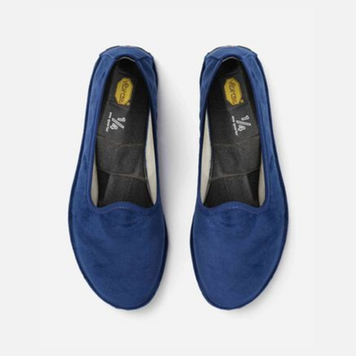 Vibram OneQ Slipon Velvet Women's Casual Shoes -Blue