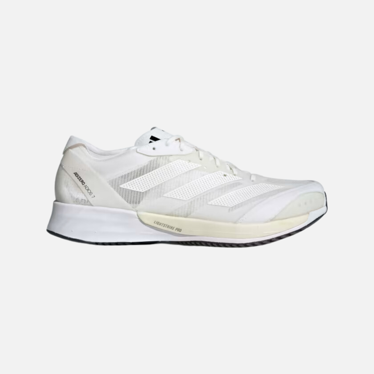 Adidas Adizero Adios 7 Men's Running Shoes -Non Dyed/Cloud White/Core Black