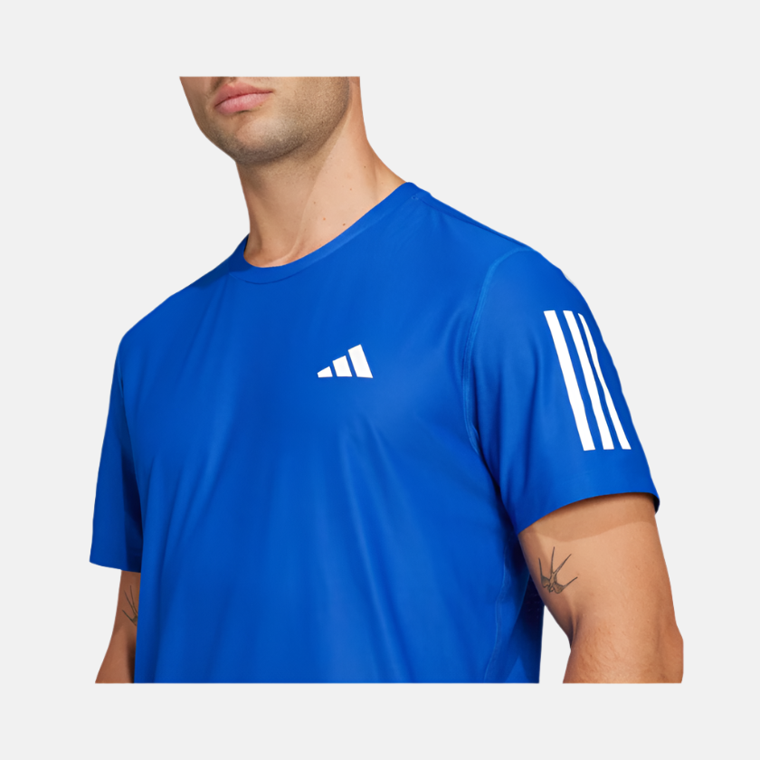 Adidas Own The Run Men's Running T-shirt -Royal Blue