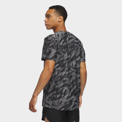 ADIDAS Own The Run Allover Print Tee