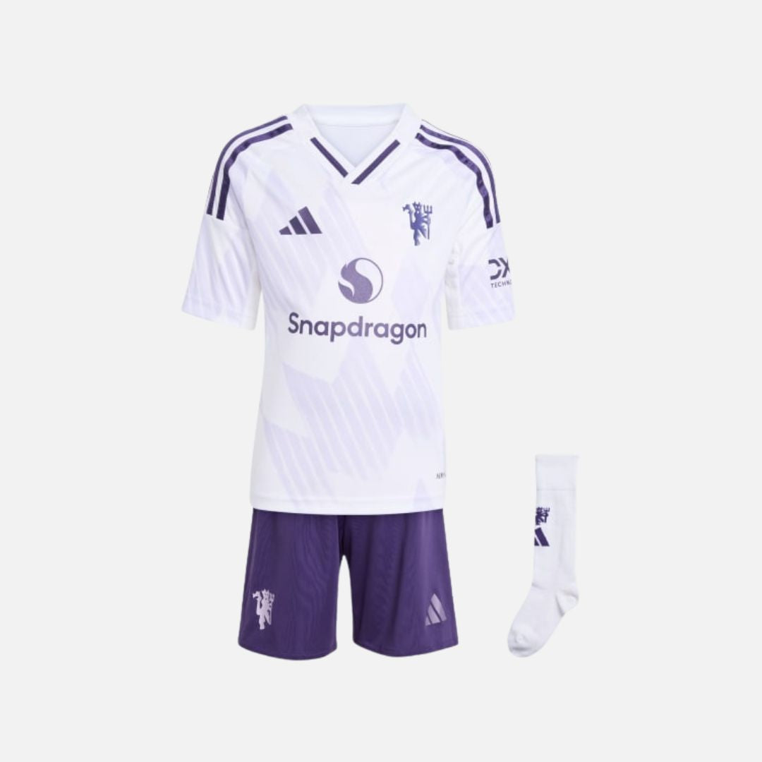 Adidas Manchester United 25/26 Away Mini Kit Kids