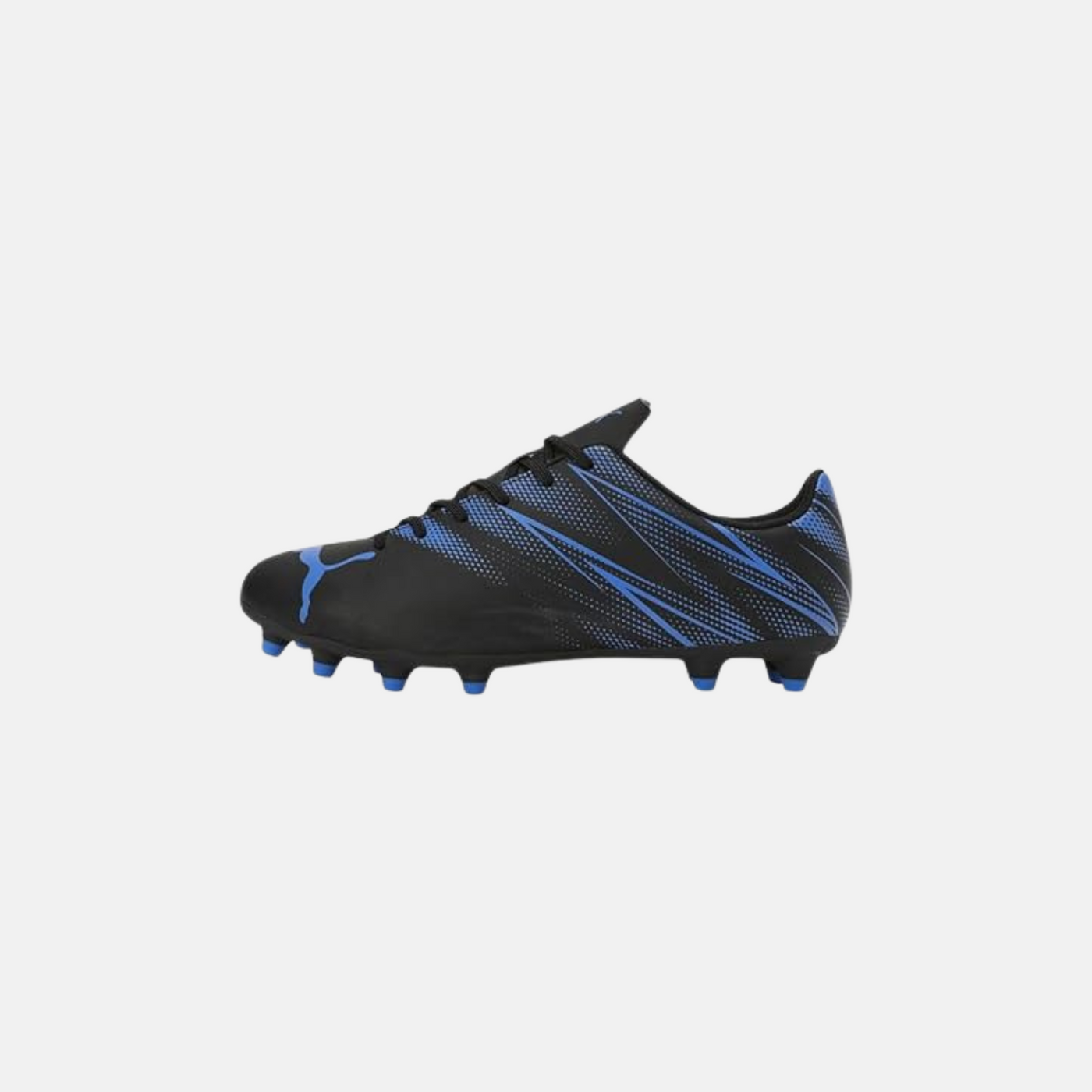 PUMA Men’s ATTACANTO FG/AG Football Shoe – Black-Bluemazing