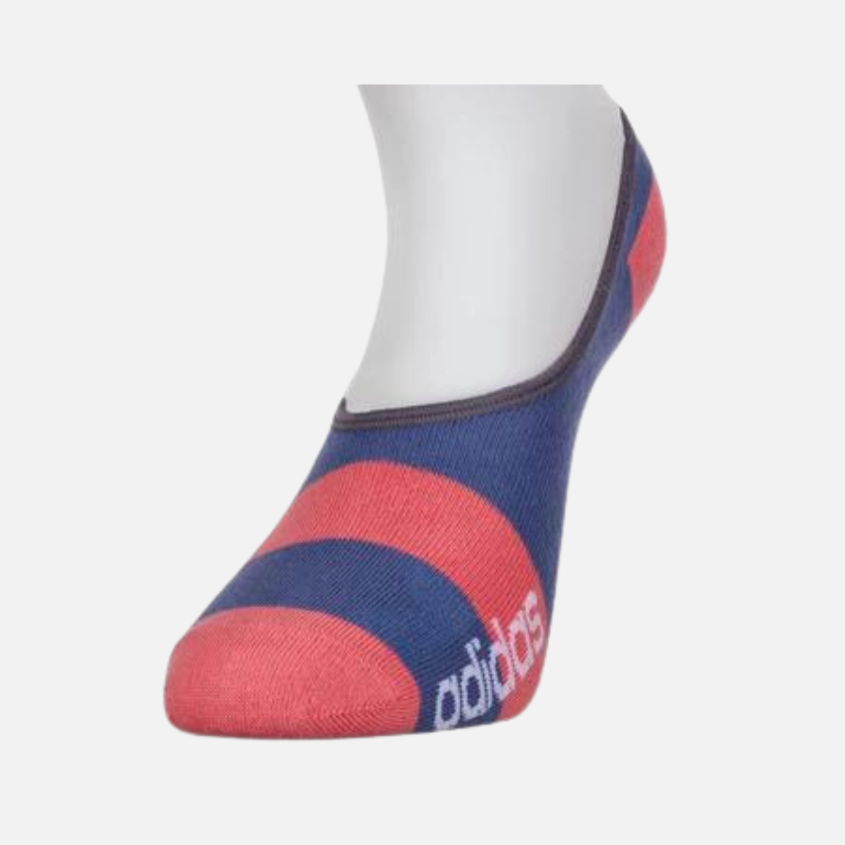 Adidas Flat Knit No Show Cotton Men's Socks (3 Pair)