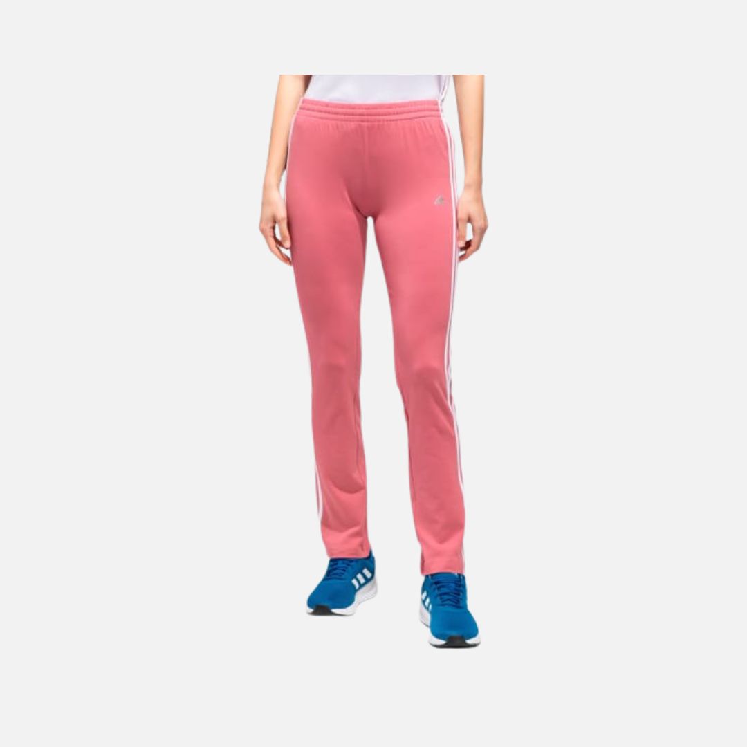 Adidas 3 STRIPES YOGA PANTS Pink Strata / White Women