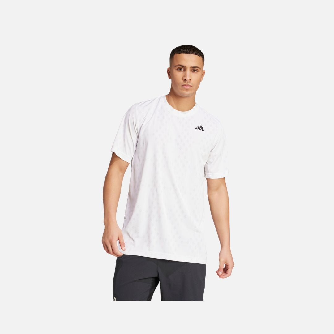 Adidas Club Tennis Climacool Graphic Tee White / Dash Grey