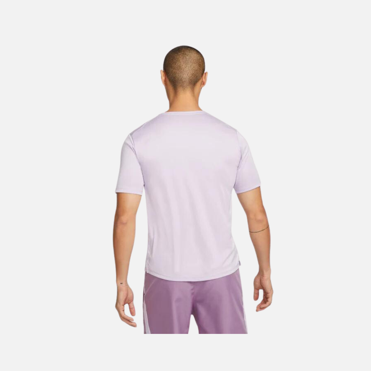 Nike Dri-FIT Wild Run Miler Men's Short-Sleeve Running Top -Light Purple