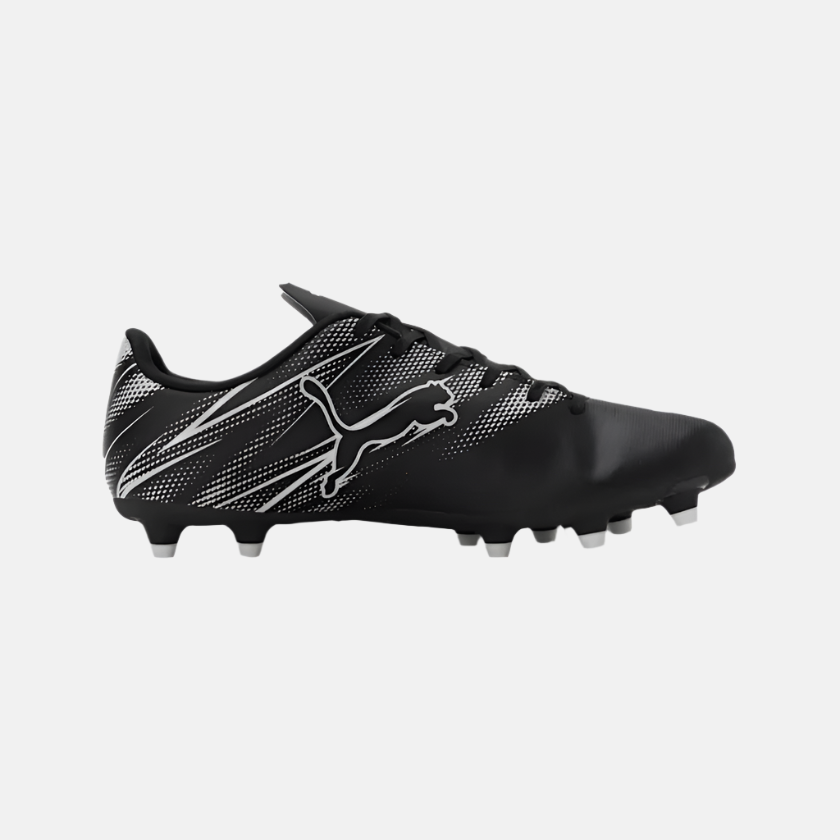 Puma Attacanto FG/AG Men's Football Shoes -Black/Silver Mist