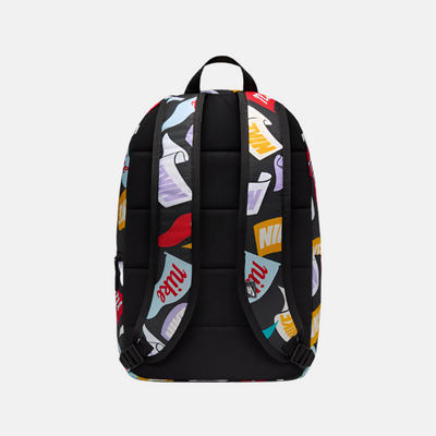 Nike Heritage Backpack (25L) -Black/Black/White