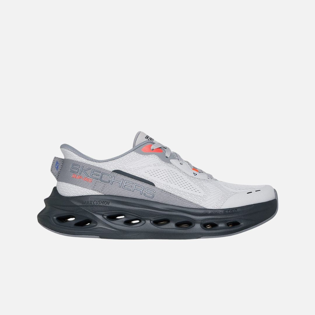 SKECHERS MAX CUSHIONING GLIDE-STEP RUNNING SHOES - GYBK MEN'S