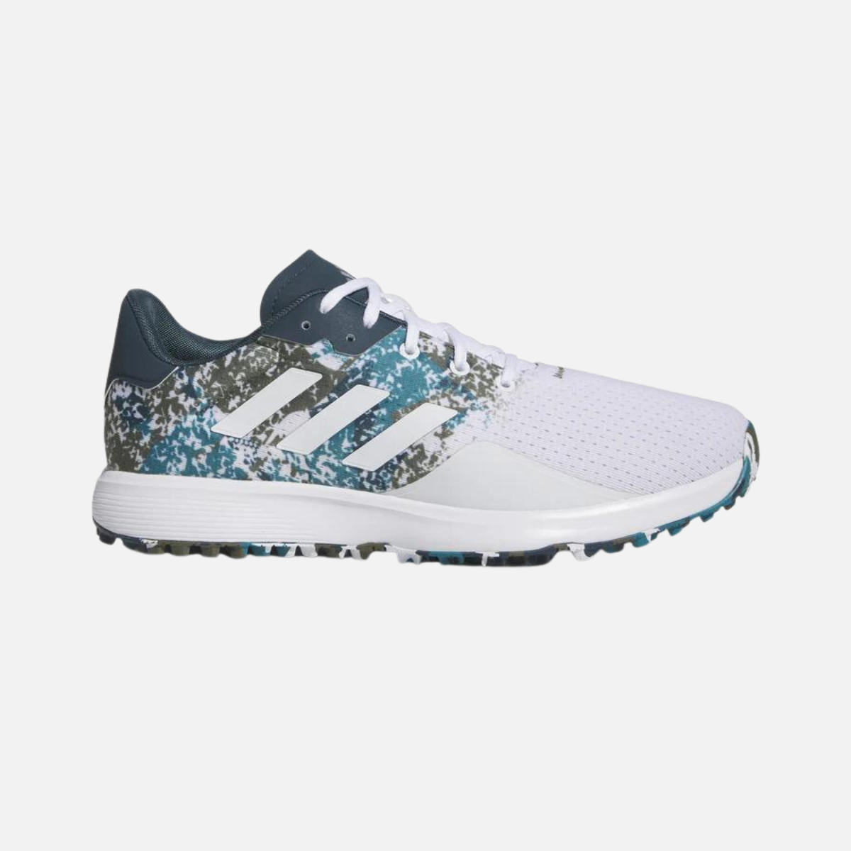 Adidas S2G SL 23 Golf Shoes -White/Silver/Arctic Night