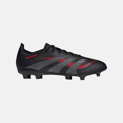 Adidas Predator League Firm Multi-Ground Unisex Football Shoes -Core Black/Grey Four/Lucid Red