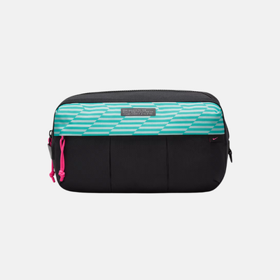 Nike Academy Football Shoe Bag – Black/Aurora Green/Pink Blast