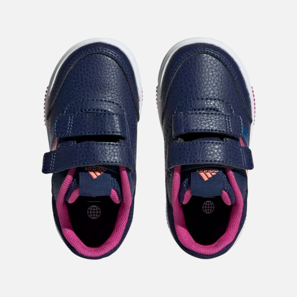 Adidas Tensaur Hook And Loop Kids Unisex Shoes Boys and Girls (0 -3 year) -Dark Blue/Lucid Fuchsia/Blue Fusion