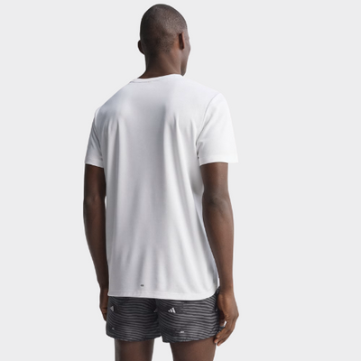ADIDAS Adi365 Running Essentials Brand Love Tee MENS - WHITE