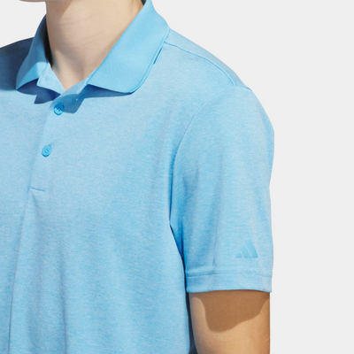 Adidas Adi Performance Heathered Men's Polo Shirt - Blue