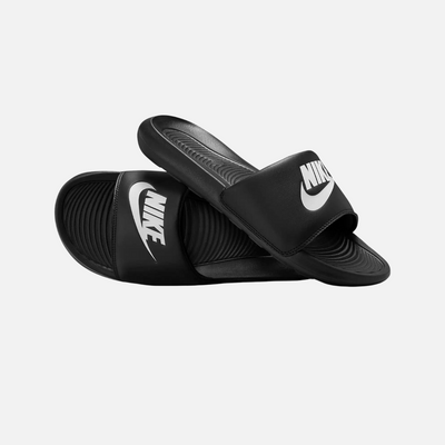 Nike Victori One Men's Slides - Black/Black/White