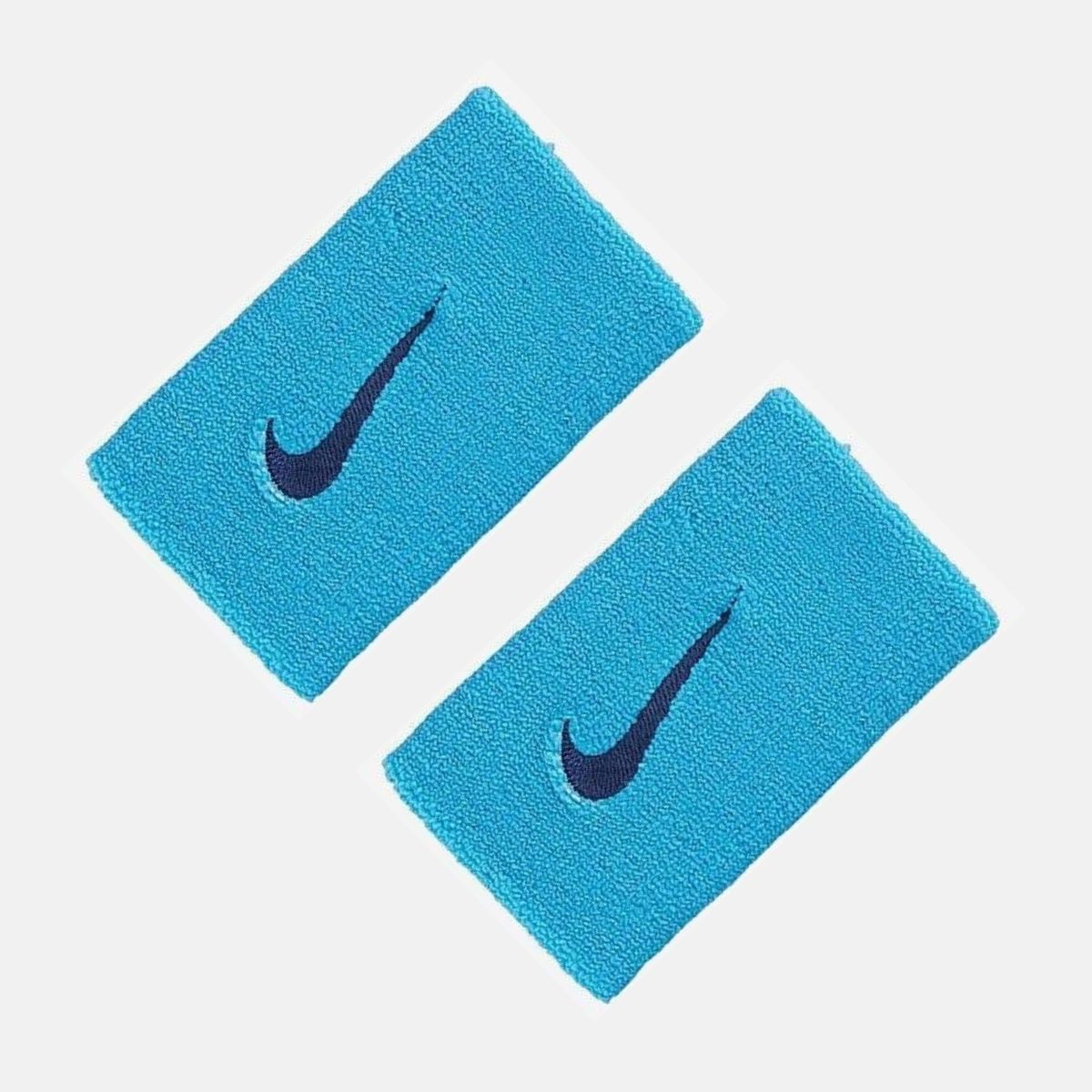 Nike Premier Doublewide Wristband – Laser blue (2-Pack)
