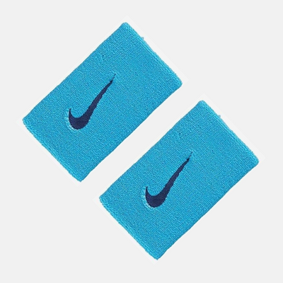 Nike Premier Doublewide Wristband – Laser blue (2-Pack)
