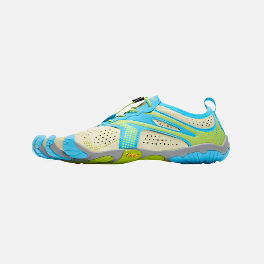 Vibram V-Run Women's Barefoot Running Footwear -Lime/Blue