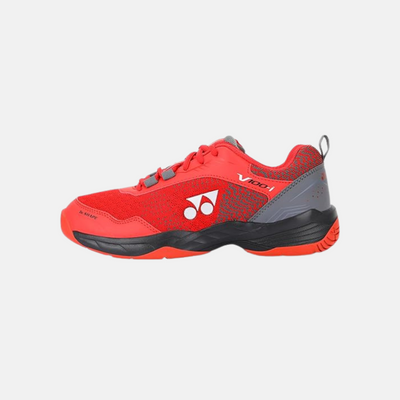 Yonex V100‑I Badminton Shoes – Red Velvet / Night Shadow
