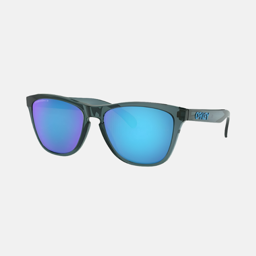 OAKLEY frogskins prizm ゴルフ Oakley Frogskins Crystal Black/Prizm Sapphire Polarised Lenses