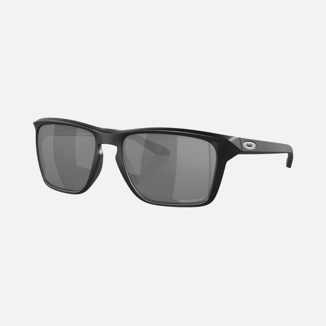 Oakley Sylas Sunglasses Matte Black/Prizm Black Polarised Lenses 60 Eye Size