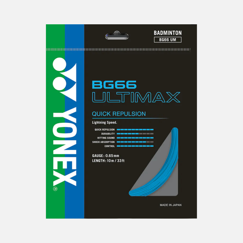 Yonex BG 66 Ultimax Badminton String -Blue
