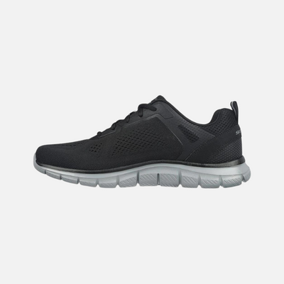 Skechers Broader Wide Fit Men's Running Shoes -Black/Charcoal