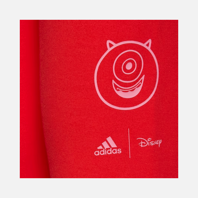 Adidas X Disney Pixar Monsters Kids Girl Tights -Vivid Red/Rose Tone