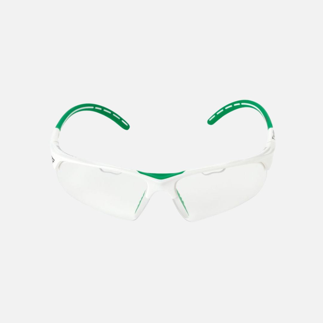 Tecnifibre squash goggles white/green 54SQGLWH21