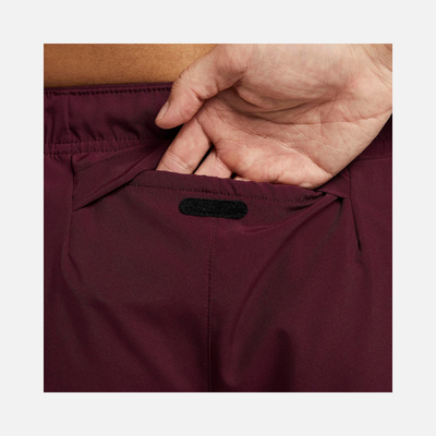Nike Dri-FIT Challenger Men's 23cm (approx.) Unlined Versatile Shorts -Night Maroon/Black