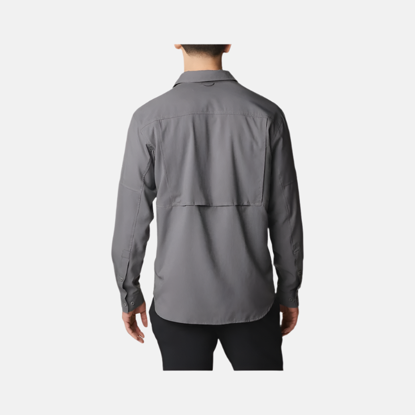 Columbia Omni-Shade Silver Ridge Utility Lite Long Sleeve Men's Shirt -Grey