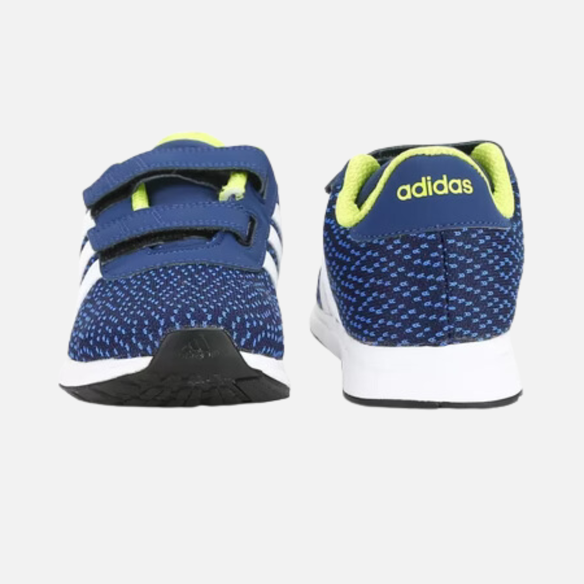 ADIDAS  Velcro Kids Running Shoes (7-12 Year)-Blue