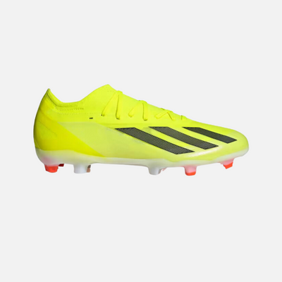Adidas X Crazyfast Pro Firm Unisex Football Ground Shoes -Team Solar Yellow 2/Core Black/Cloud White