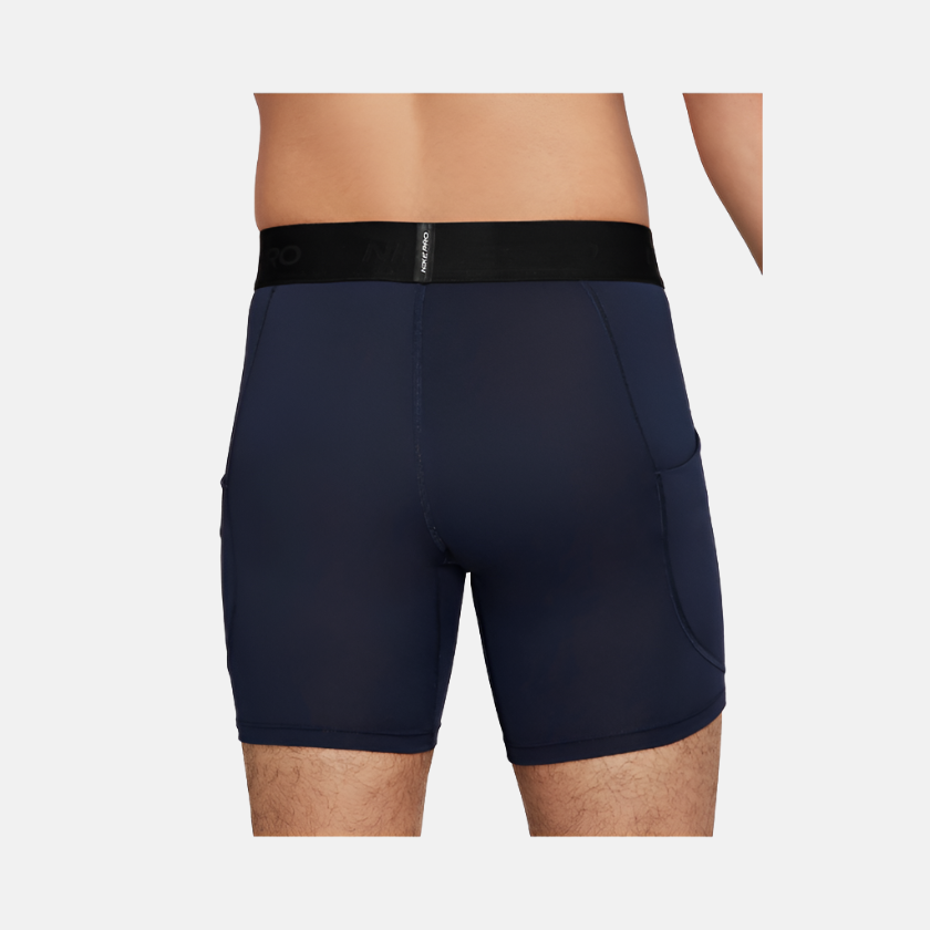 Nike Pro Men's Dri-FIT Fitness Shorts - Obsidian/White