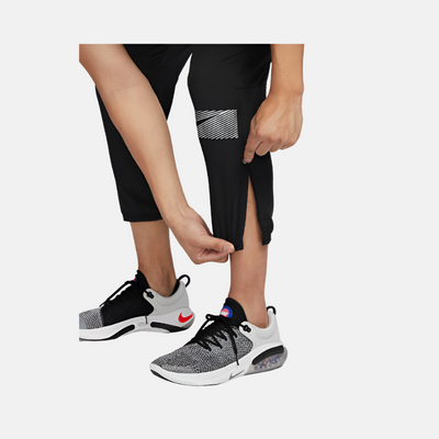 Nike Challenger Flash Men's Dri-FIT Woven Running Trousers -Black