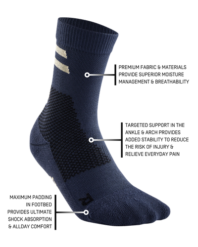 Cep Training Mid Cut Compression Socks, Men - RED