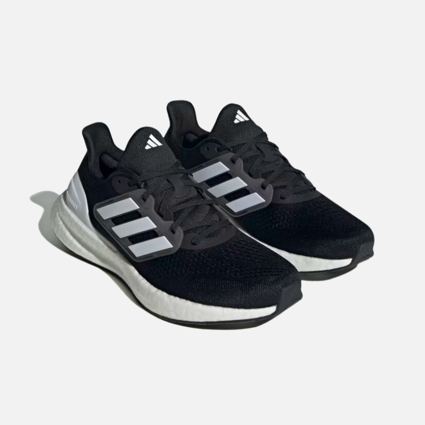 Adidas Pureboost 23 Men's Running Shoes -Core Black/Cloud White/Carbon