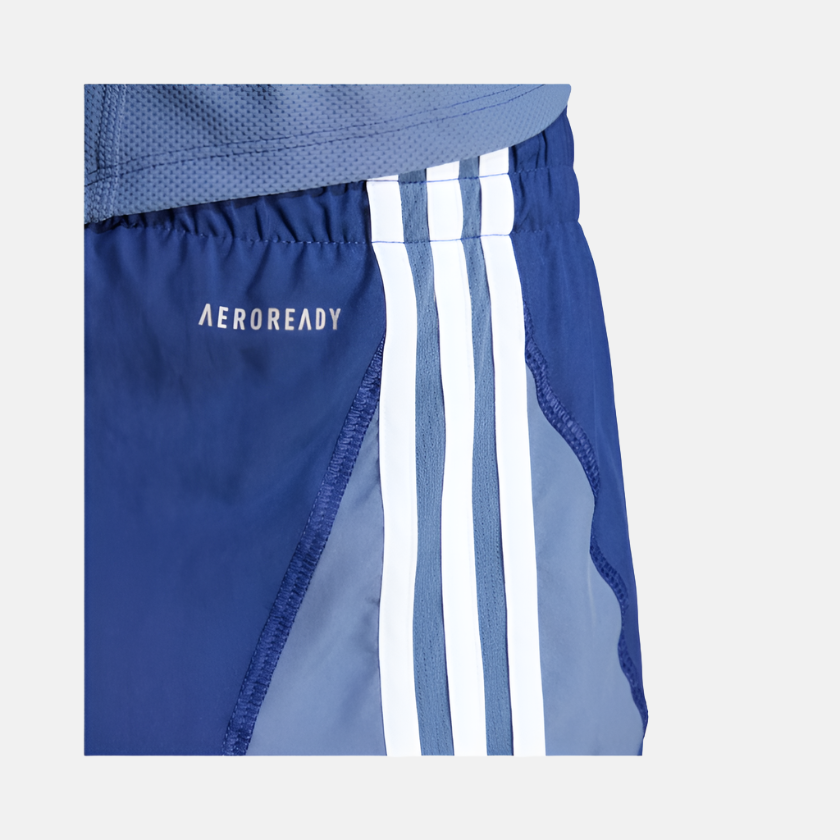Adidas Own The Run Colorblock Women's shorts -Dark Blue/Preloved Ink/Preloved Scarlet