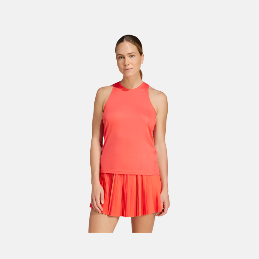 Adidas Club Tennis Climacool Women's Tennis Tank Top -Semi Lucid Red