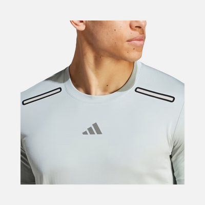 Adidas Heat.Rdy Hiit Elevated Men's Training T-shirt -Wonder Silver