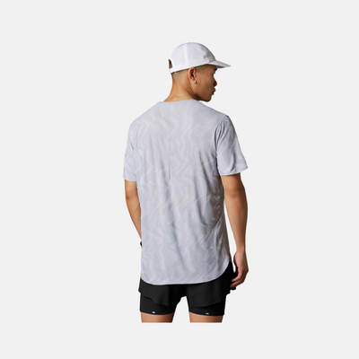 Adidas Ultimate Engineered Men's Running T-shirt -Halo Silver