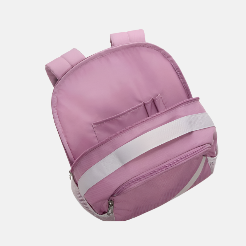 Nike Brasilia Kids' Backpack 18L -Plum Dust/Platinum Violet/Platinum Violet