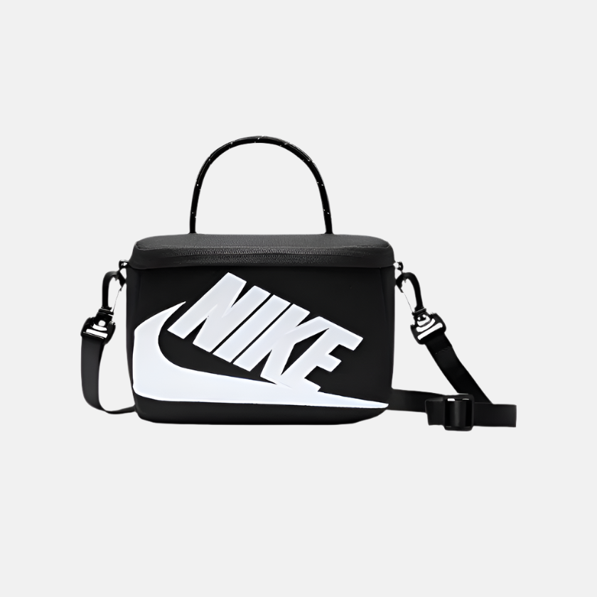 Nike Mini Shoe Box Cross-Body Bag 3L -Black/Black/White