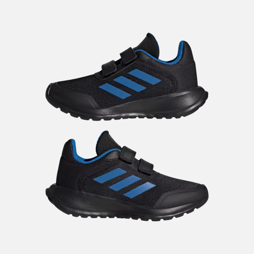 Adidas Tensaur Run 2.0 Kids Unisex Shoes (4-7Year) -Core Black/Bright Royal/Core Black