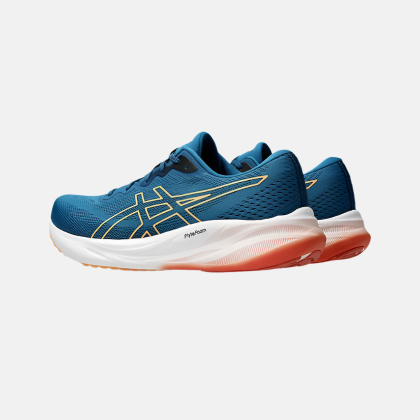 Asics GEL-PULSE 15 Men's Running Shoes -Rich Navy/Faded Orange