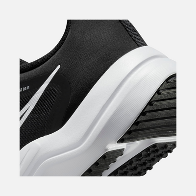 Nike Downshifter 12 Men's Road Running Shoes -Black/Dark Smoke Grey/Pure Platinum/White