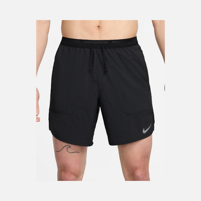 Nike Dri-FIT Stride Men's 18cm (approx.) 2-in-1 Running Shorts -Black/Black